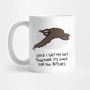 Grumpy Sloth Mug